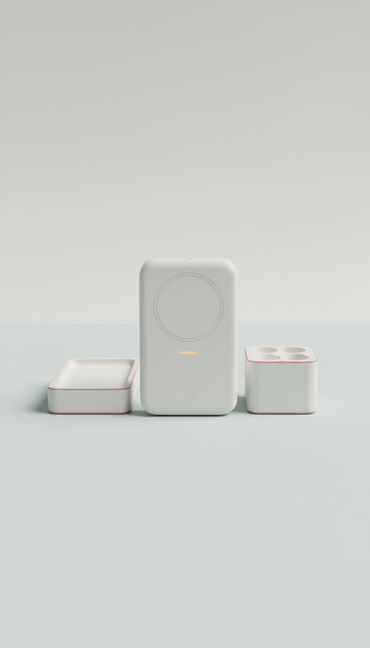 Wireless Charging Pad in Soft Mist Finish